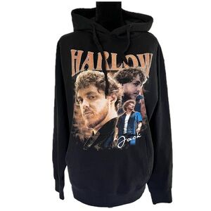 JACK HARLOW Size M/L No Place Like Home Tour Merch Black Hoodie Sweatshirt